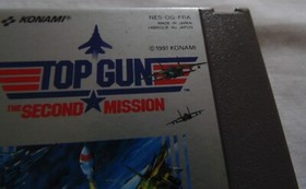 Top Gun: The Second Mission authentique version originale nintendo nes en boite