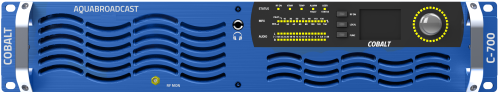 Aqua Broadcast COBALT C-700 FM Transmitter-700W-Nowy!-Ekskluzywny-ProSoundUniverse. - Zdjęcie 1 z 2