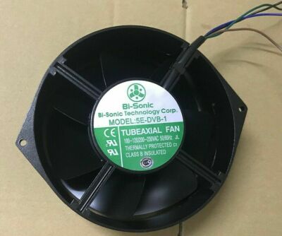 1pcs Bi-Sonic 5E-DVB-1 17055 AC110-220V Dual Voltage Metal Frame Leaf Fan
