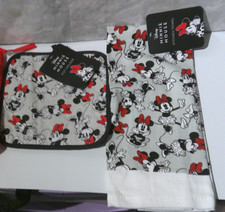 Disney Kitchen Towel  Pot Holder/Minnie Mouse