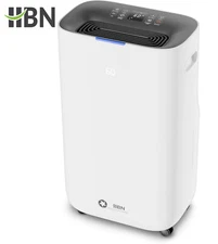 HBN 4500 Sq.Ft Smart Dehumidifier for Home Basement W/ Drain Hose, Max 80 Pint/D