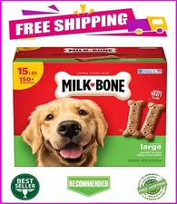 Milk-Bone Original Crunchy Dog Biscuits, Large (15 lbs.) 