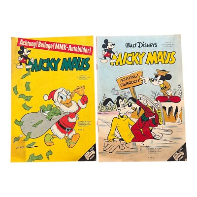 Micky Maus Hefte Nr. 50 und 51 vom Jahrgang 1963