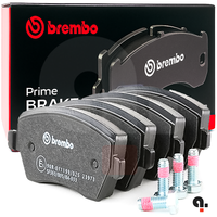 Brembo Vordere BremsbeläGe Kit Renault Clio Iii Iv Dacia Duster 1.5 Dci