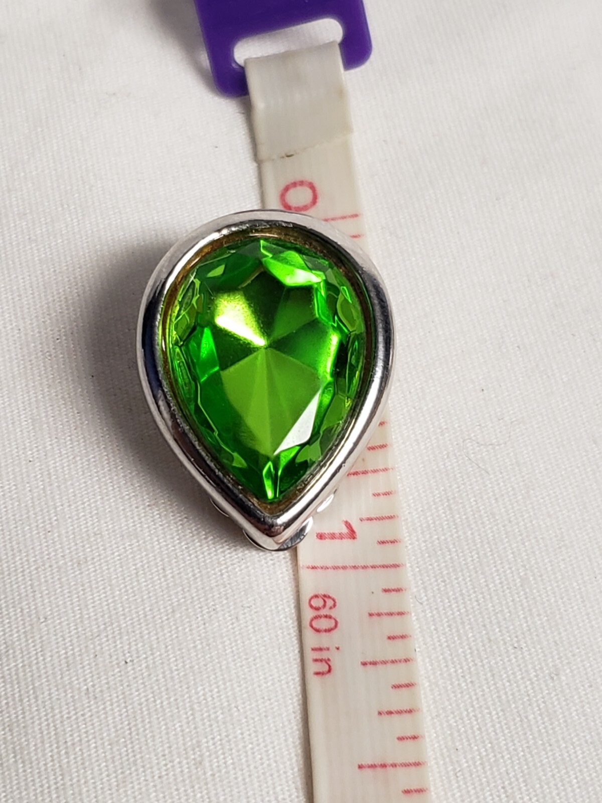 Beautiful Vintage KJL Kenneth Jay Lane Green Tear… - image 9