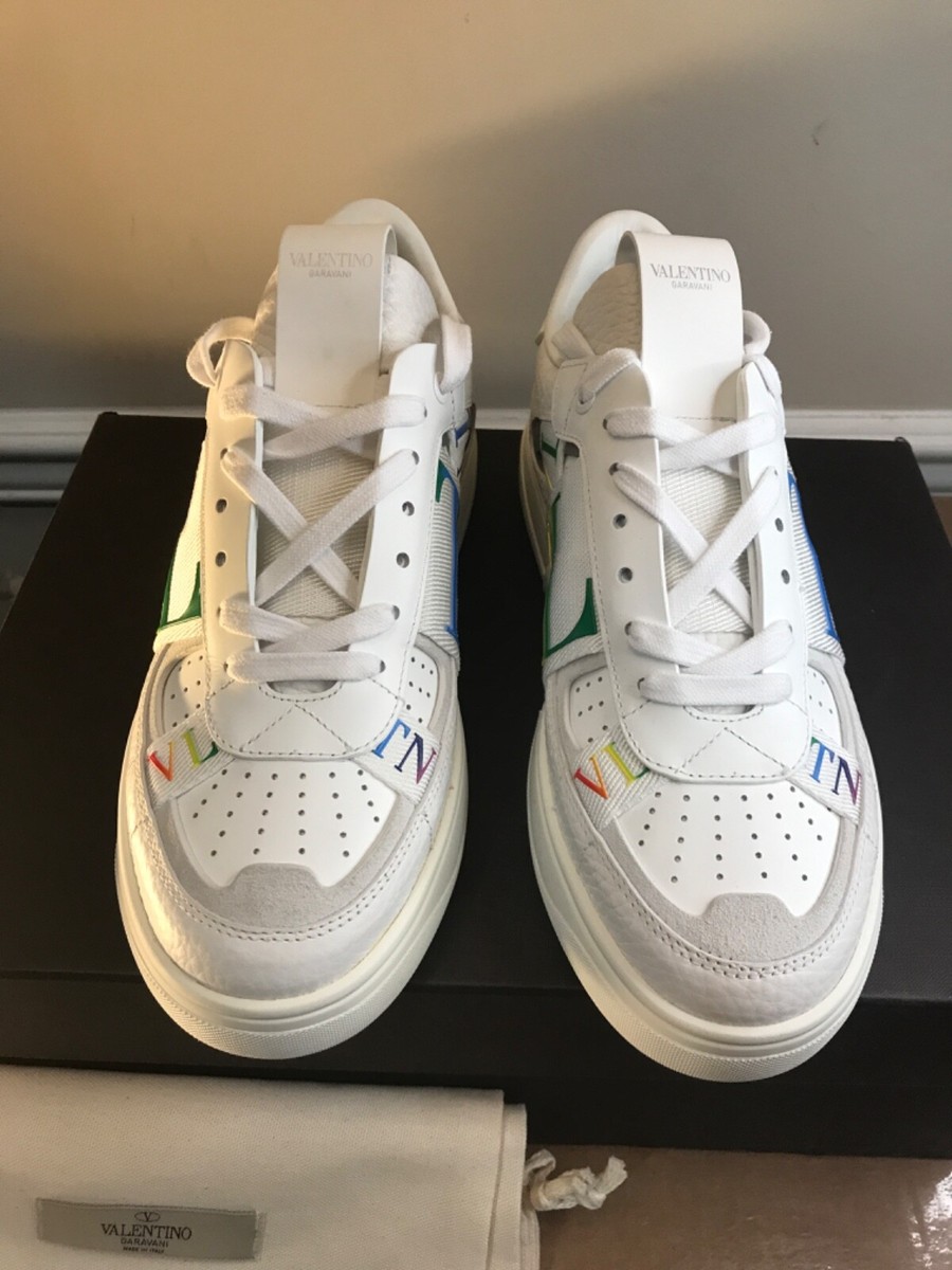 Valentino Garavani VL7N Low Allover Print White Multi Valentino Garavani VL7N Low Allover Print White Multi