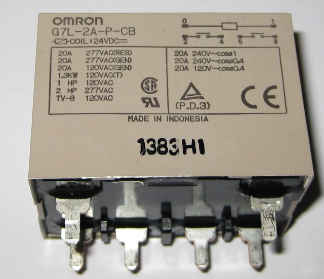 Реле omron 24v