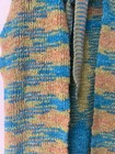 Missoni Geometric Wool Blend Boucle Sleeveless Cardigan Blue 42 — photo 3
