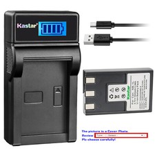 Kastar Battery LCD Charger for NB-1L NB-1LH CB2L Canon Digital IXUS 300a Camera