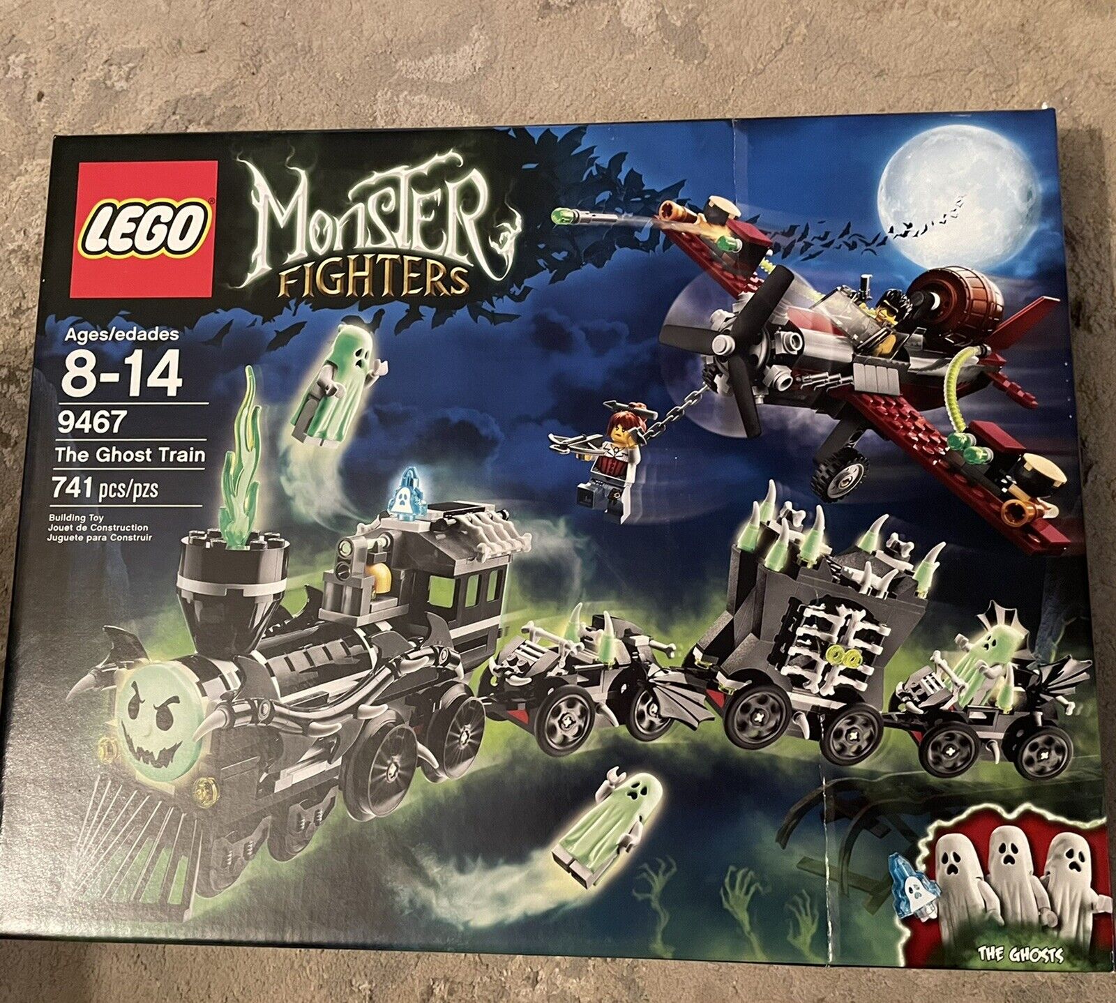 New Sealed LEGO Monster Fighters Ghost Train 9467 Halloween