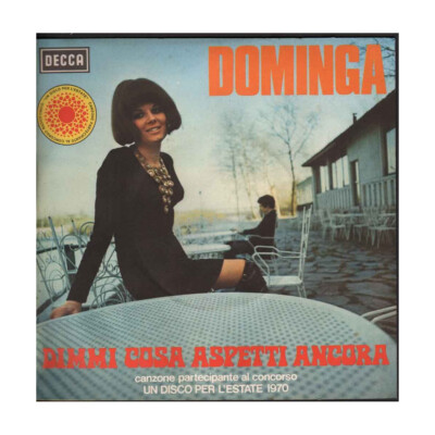 Dominga  Vinile 7'' Dimmi Cosa Aspetti Ancora / Cieli Azzurri Sul Tuo Viso Nuovo