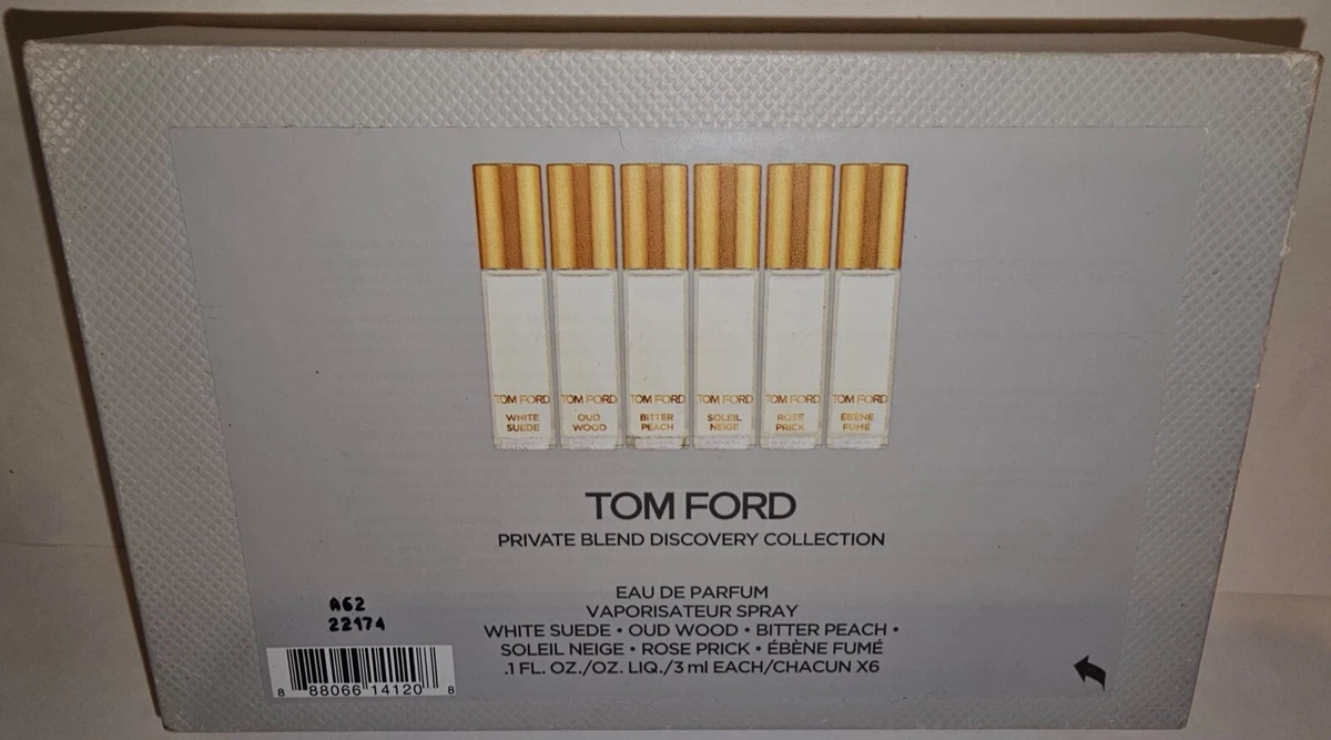 Tom Ford “Private Blend Discovery Collection” 0.1 Oz. X 5 Parfum (Incomplete)