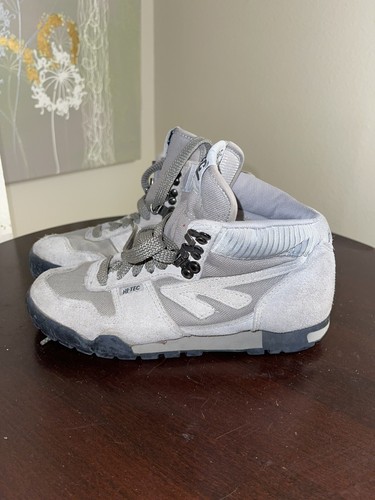 Hi-Tec Sierra Lite Gray Suede Lace Up 