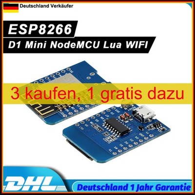D1 ESP8266 DIY Programmierung Wifi Board Lua Mini WLAN Board für Arduino Wemos