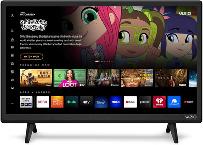 VIZIO 24-Inch D-Series 720P Smart TV with Apple Airplay and Chromecast Built-In,