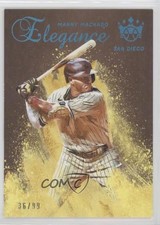 2021 Panini Diamond Kings Elegance Holo Blue 36/99 Manny Machado #E-7 0lm