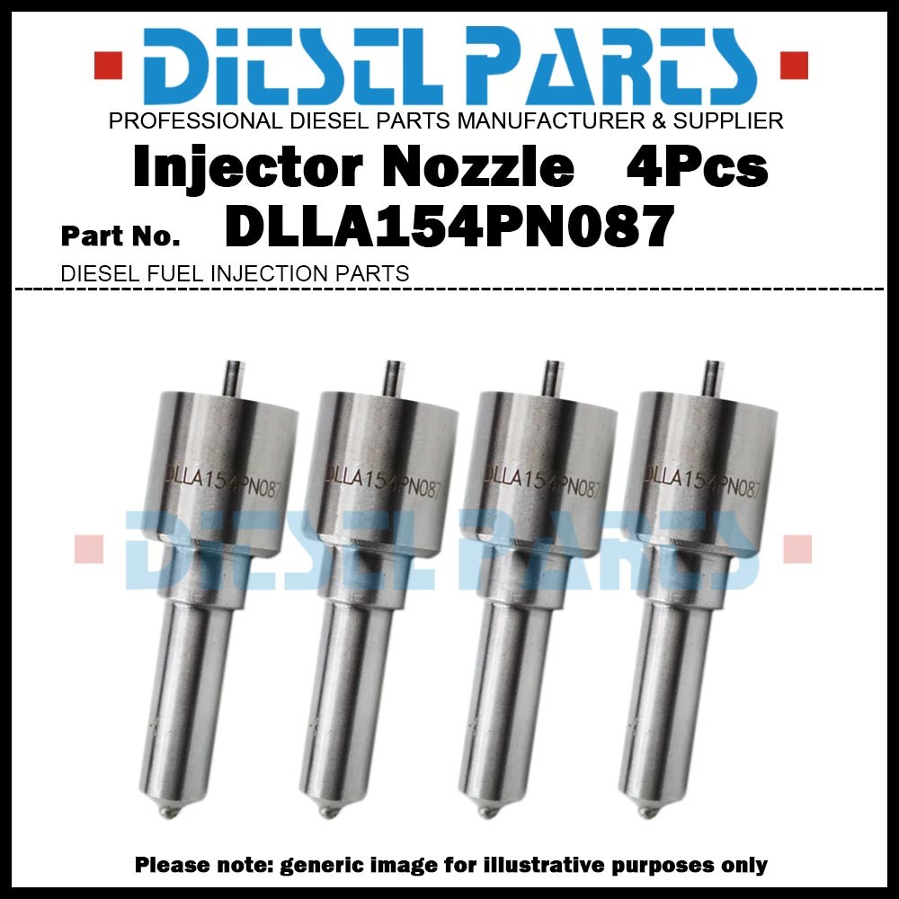 トシ 4x Diesel Fuel Injector Nozzle Tips DLLA154PN087 for MAZDA Titan