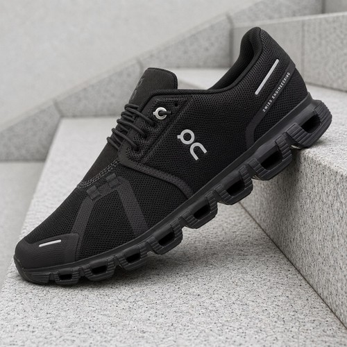 On Cloud 6 Triple Black Mens Running 3MF10071043 Athletic Casual Shoes New