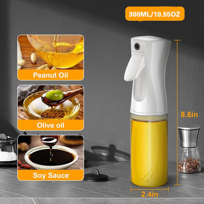 Oil Mister Sprühflasche Kochen Luft Friteuse Küchenwerkzeug Nachfüllbarer Behälter