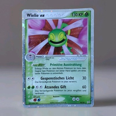 Wielie ex Pokemon Karte Deutsch 90/95 EX Team Magma vs. Team Aqua