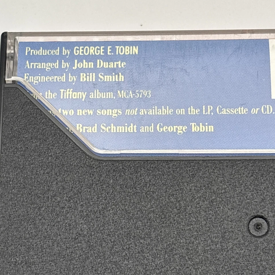 VTG ✅ TIFFANY- I Saw Him Standing There 1988 Cassette VG ✅ 1980s Pop Music Rare - Image 4 of 4