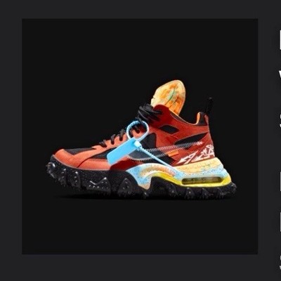 Nike Off-White x Air Terra Forma Mantra Orange/Black/Clear 2023 DQ1615-800