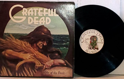 GRATEFUL DEAD Wake of the Flood/From Mars Hotel 2LP UK VG+ 1977 UDM 103-4 Vinyl