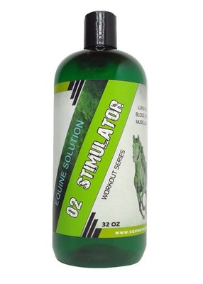 O2 +STIMULATOR - Maximize Oxygen Intake & Usage (32oz Oral Liquid for Horses)