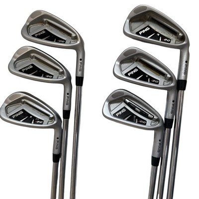 PING i20 Black Dot Iron Set (3,6-9 PW) 6 Irons CFS Steel R Flex