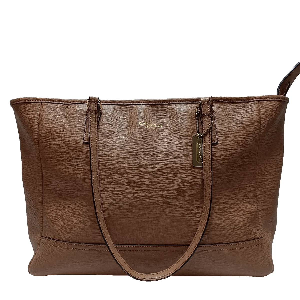 Coach Saffiano Leather Exterior Tote Bags & Handbags for  display picture 1