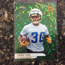 2024 Panini Donruss Elite - Kimani Vidal #169 Green Disco (RC)