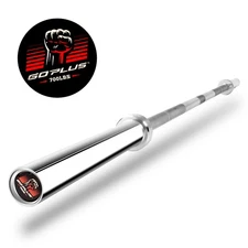 700 lb Olympic Chromed Weight Bar 7' Olympic Barbell Multipurpose Weight Lifting