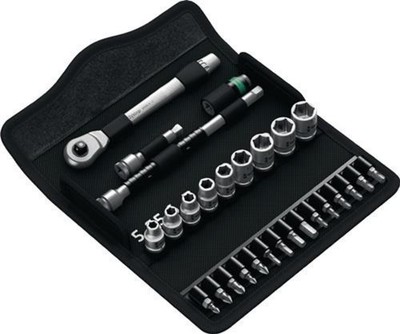 Wera Steckschlüsselsatz 8100 SA 8 Zyklop 28-tlg.1/4 Zoll SW 5-13mm Z.72 6KT