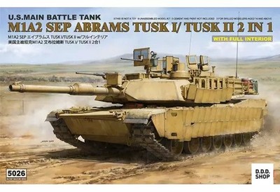 1/35 M1A2 Sep Abrams Tusk I/Tusk Ii mit Full Interior Rfm5026