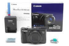 [Top Mint/W:Box] Canon PowerShot SX740 HS Black 20.3MP 40x Zoom 4K from Japan