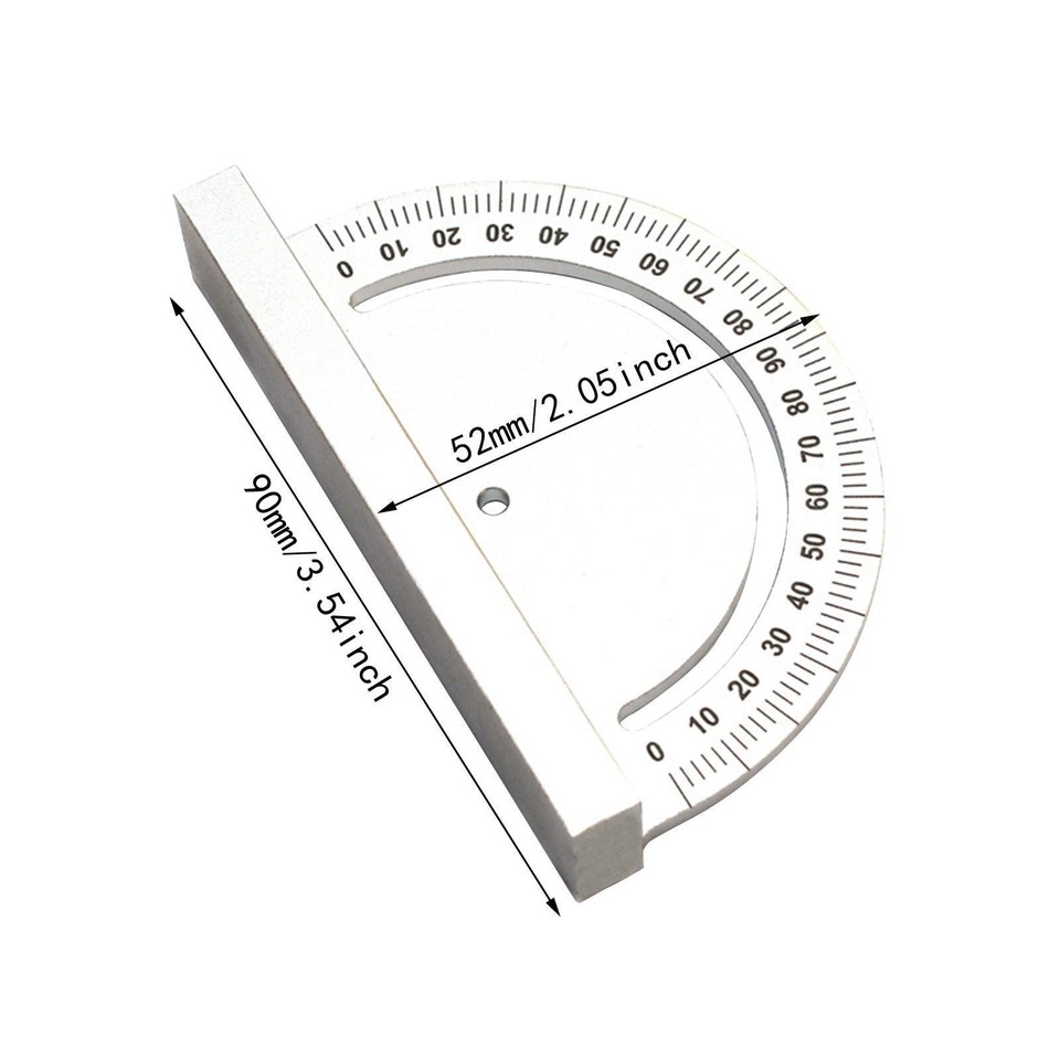 Table Saw Miter Gauge Universal Aluminum Alloy Table Saw Ruler for DIY ...