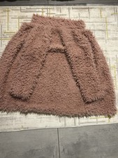 Jack Wolfskin Erwachsenen Fleece- Outdoor-Jacke mit Kapuze Braun Gr. M