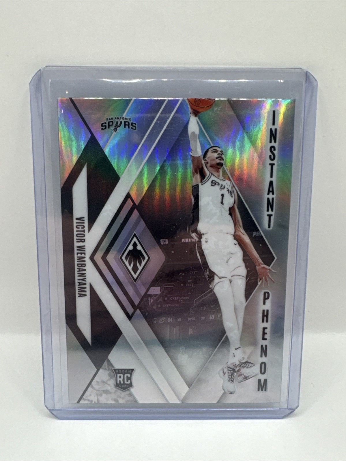 2023-24 Panini Phoenix - Instant Phenom Victor Wembanyama #13 Silver (RC)