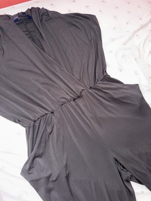 RACHEL ROY BLACK WIDE LEG JUMPSUIT SIZE XL