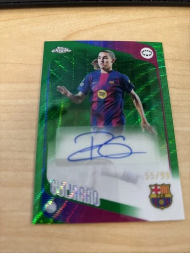 Patri Guijarro /99 Barcelona Topps Chrome UEFA Womens Champions  2025-26 Auto