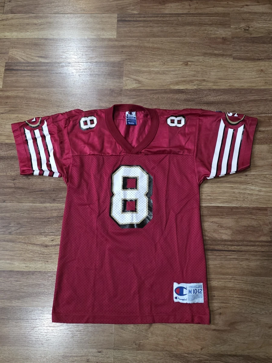 ユニフォーム Champion Steven Young 49ers NFL Jerseys STEVE YOUNG SAN FRANCISCO 49ERS VINTAGE 1990'S CHAMPION JERSEY