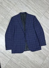 Loro Piana Sport Coat Savile Row Men's Blazer Wool Linen Silk Italy Size 56