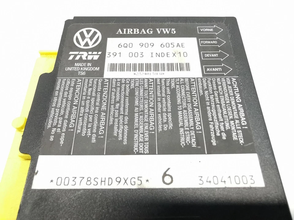 6Q0909605AE CENTRALINA  / 33041003 / 2605785 PER SEAT IBIZA III 6L1 1.9 TDI - Immagine 4 di 4