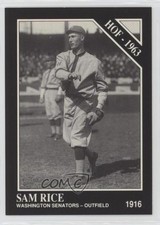 1991 The Sporting News Conlon Collection Sam Rice #54 HOF 9ay