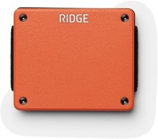 Ridge Lite Minimalist Wallet Basecamp Orange Aluminum RFID Slim EDC New Box