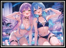 VTuber hololive Tokoyami Towa Hoshimachi Suisei doujin Card Sleeve Protector