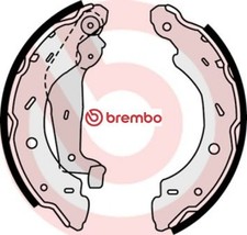 Brembo S50504 Bremsbackensatz 4 Bremsbacken Trommelbremse für Smart 