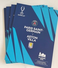 UEFA Supercup 2026 oficjalny program PSG vs Aston Villa 12.08.2026