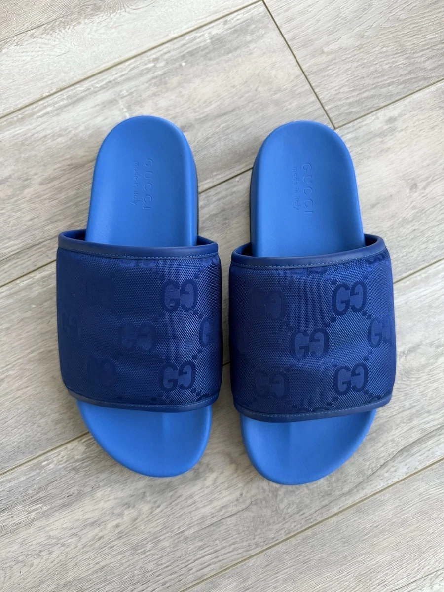 Gucci Blue Sandals for Men for sale | eBay