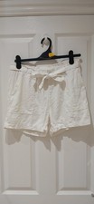 White Shorts, Primark, 12, Never Worn.